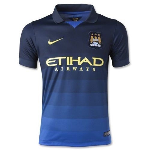 Футбольная футболка Манчестер Сити Гостевая 2014 2015 лонгслив XL(50)